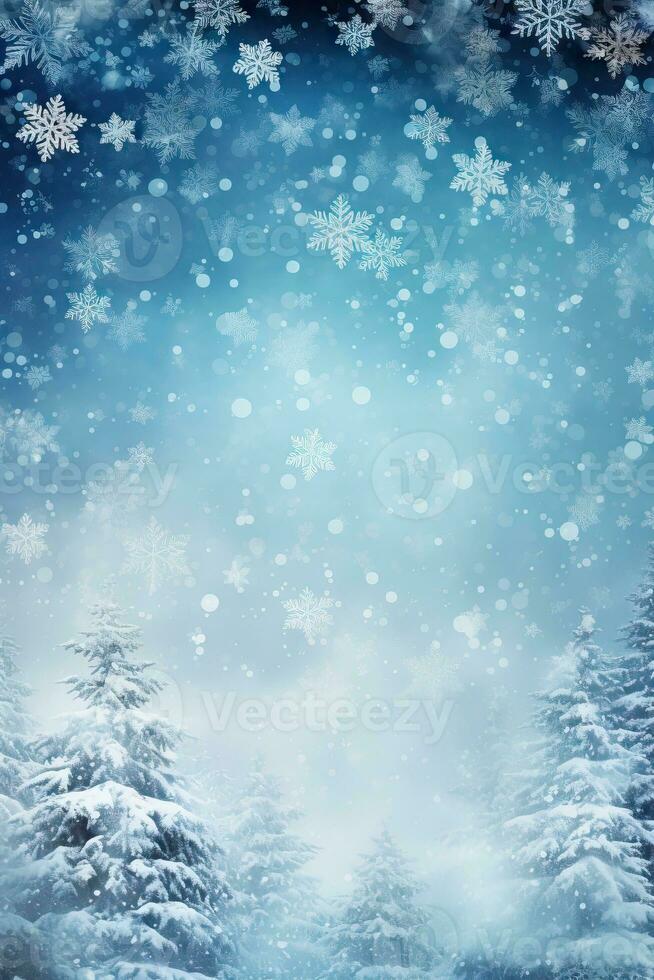 Free Stock Photo of Snow Flakes Background Shows Seasonal