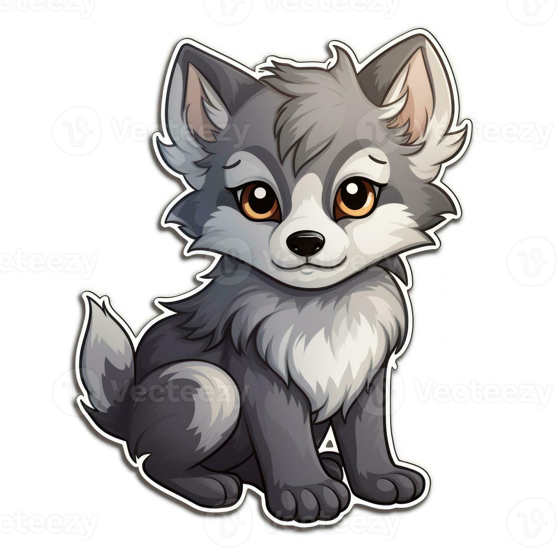 Gray Wolf | Vinyl Sticker Gray Wolf | Vinyl Sticker