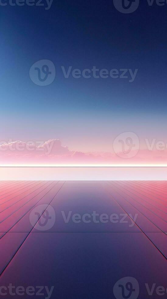 Vibrant Gradient Background with High Detail AI Generated photo