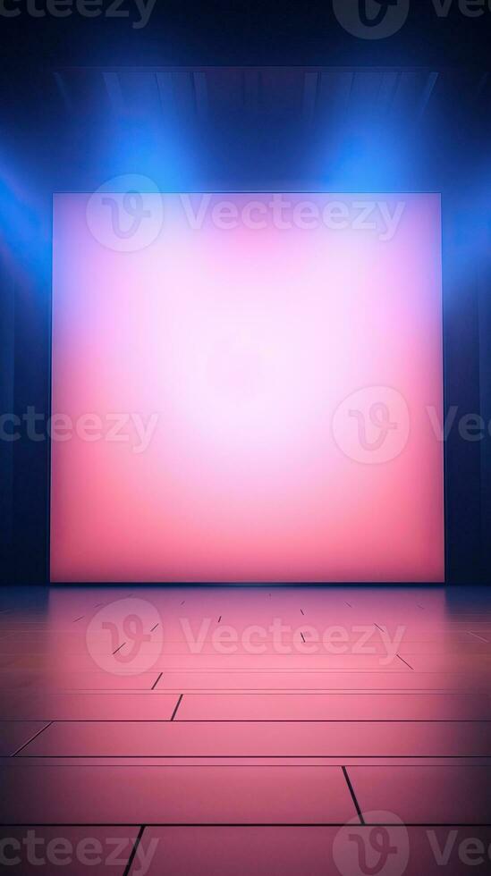 Vibrant Gradient Background with High Detail AI Generated photo