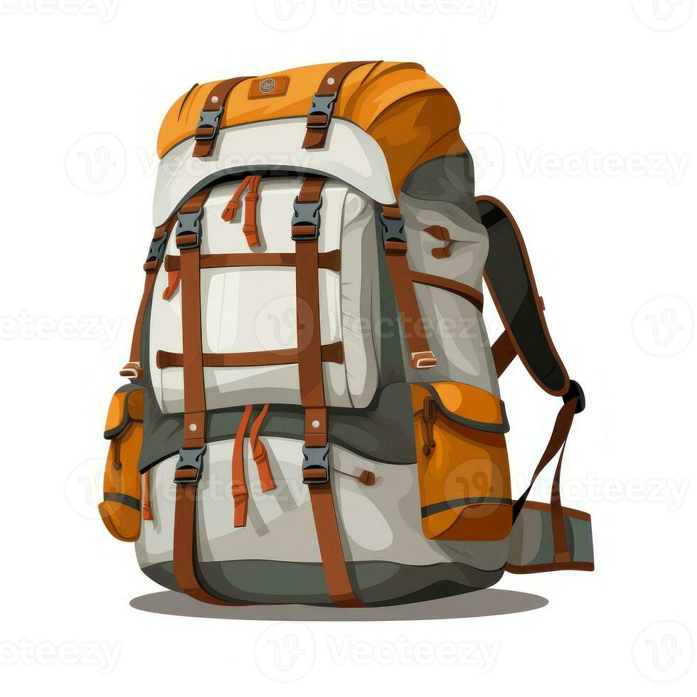 Minimalistic Backpack Animation AI Generated photo