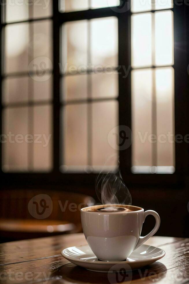 Studio Photo of the Cup of Coffee