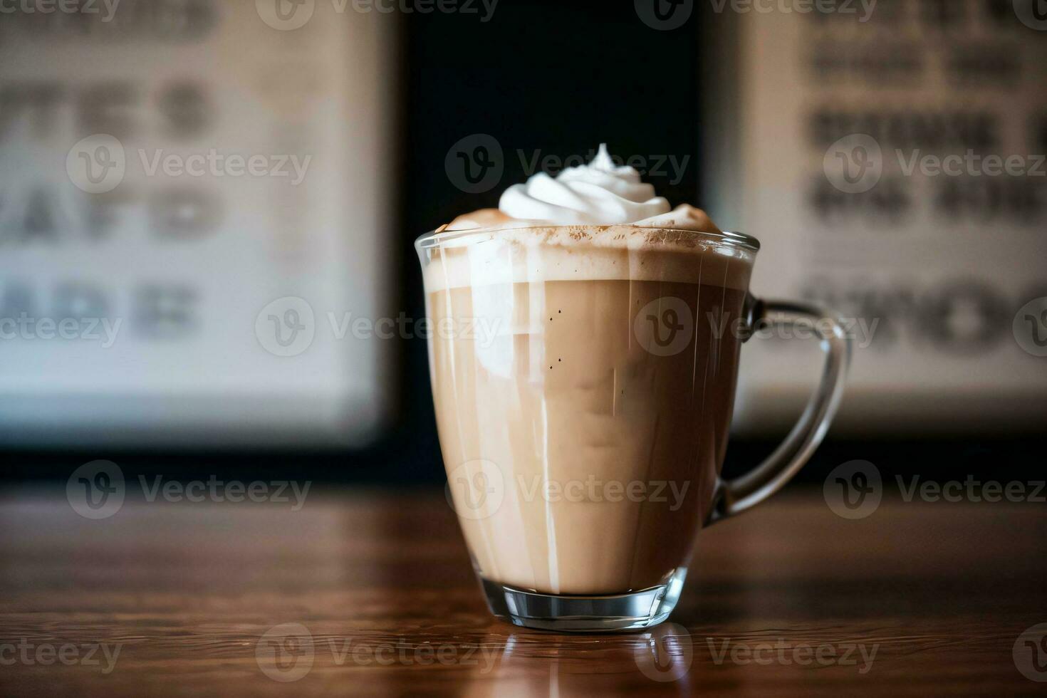 estudio foto de el taza de café