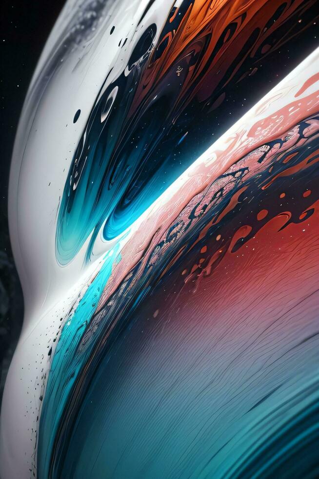 Abstract color splashes liquid background wallpaper photo