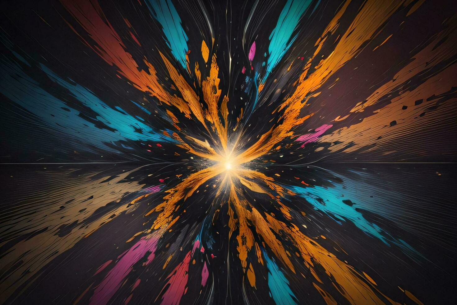 Abstract color splashes liquid background wallpaper photo