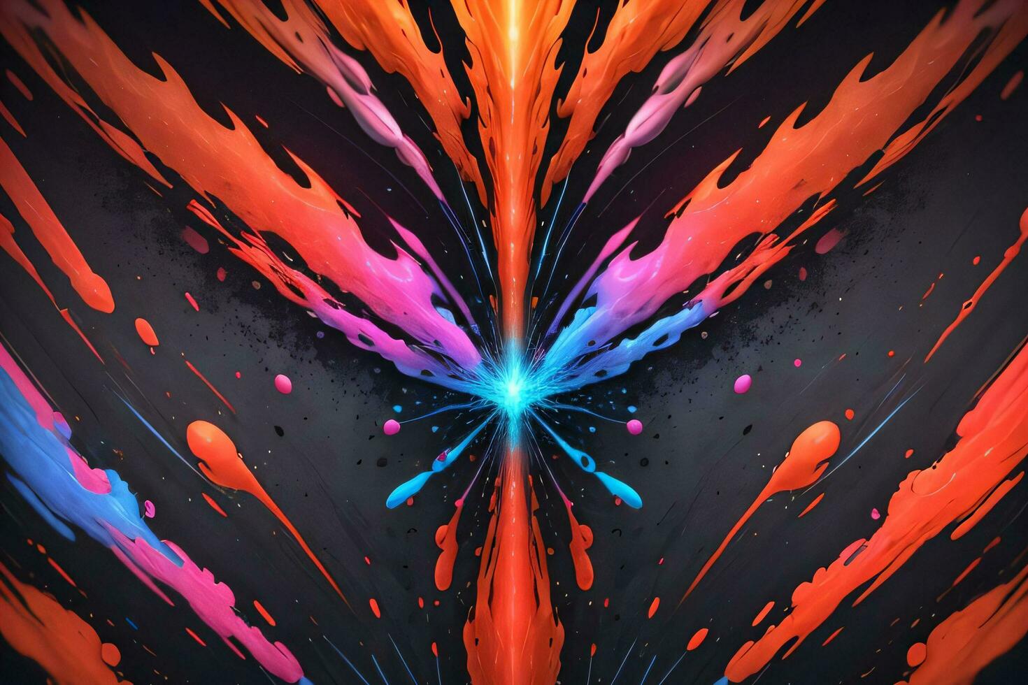 Abstract color splashes liquid background wallpaper photo