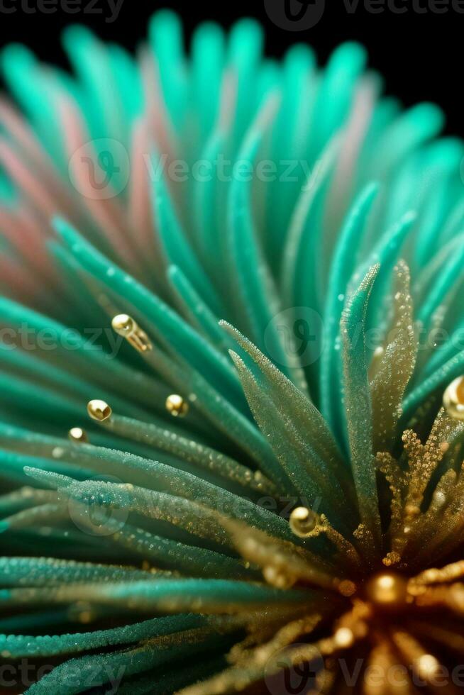 Macro Shot Of the Corals Background Wallpaper photo