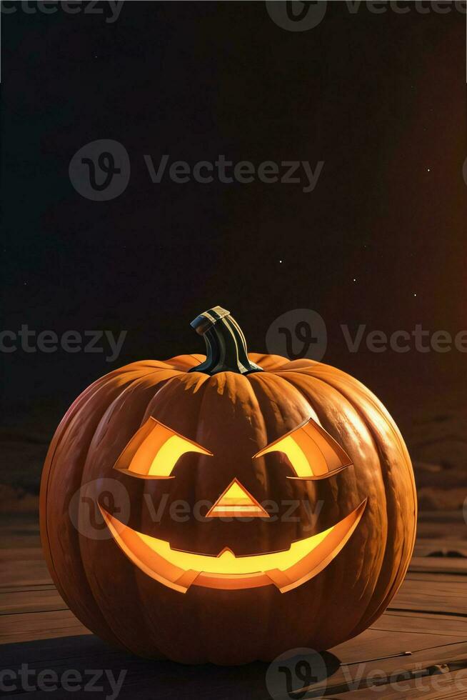 3d antecedentes con Víspera de Todos los Santos calabaza póster modelo antecedentes foto