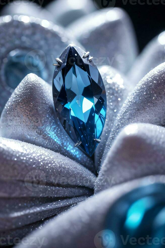 Macro Shot Of the Gems and Crystals Background Wallpaper photo