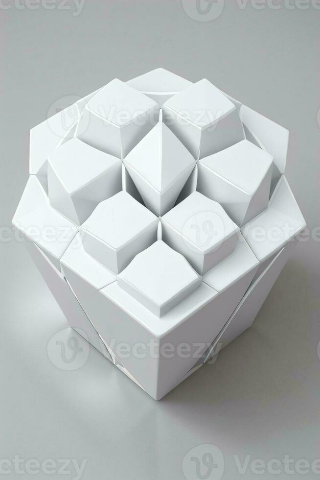 blanco geometría textura 3d moderno antecedentes foto