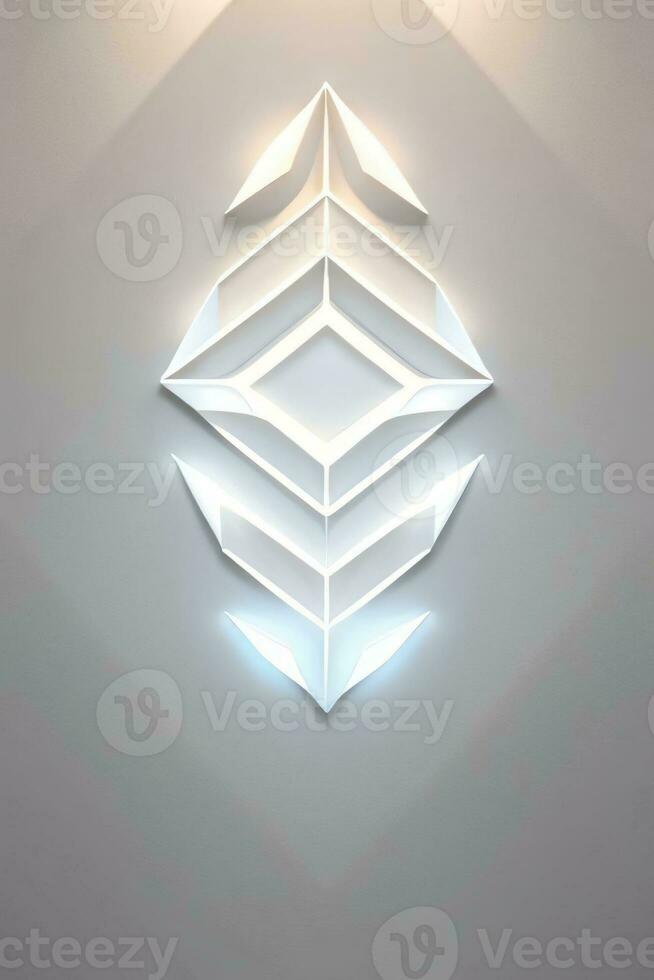 blanco geometría textura 3d moderno antecedentes foto