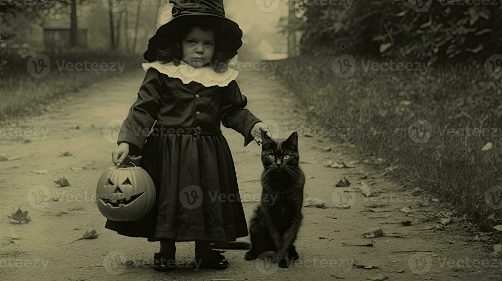 children kids halloween scary vintage photography masks 19th century horror costumes party photo