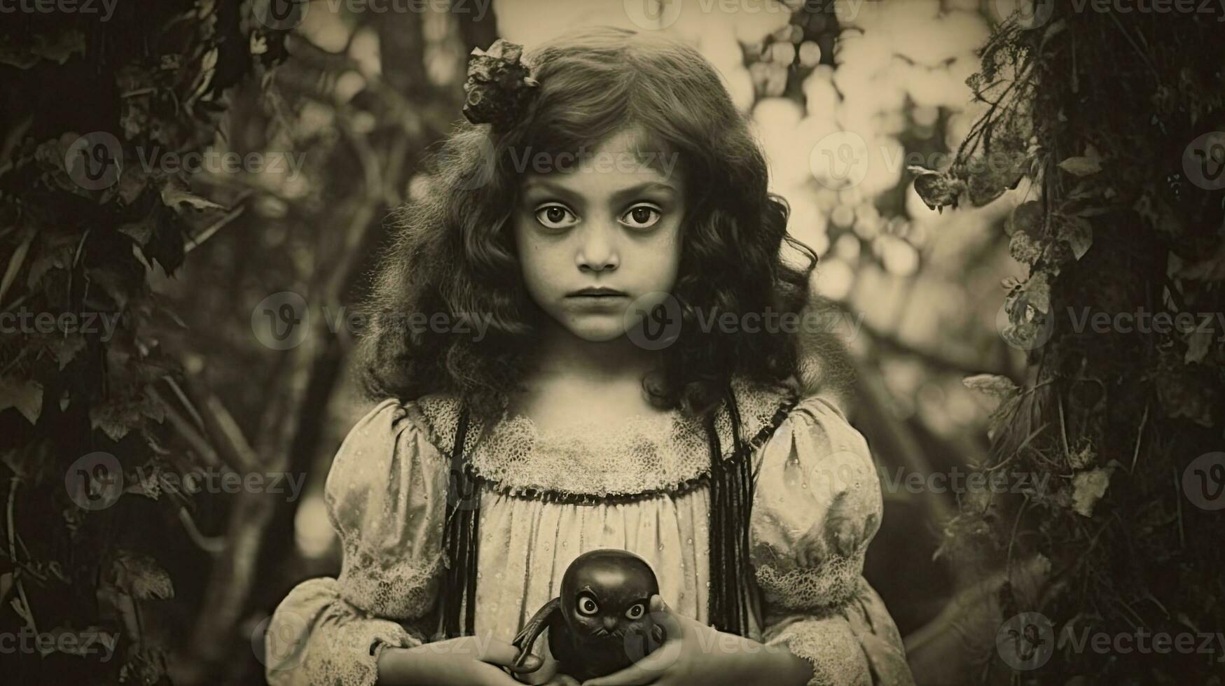 children kids halloween scary vintage photography masks 19th century horror costumes party photo