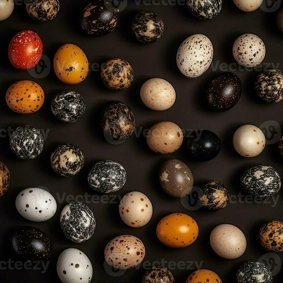 quail eggs perfectly connected photo pattern poster decor wallpaper design material