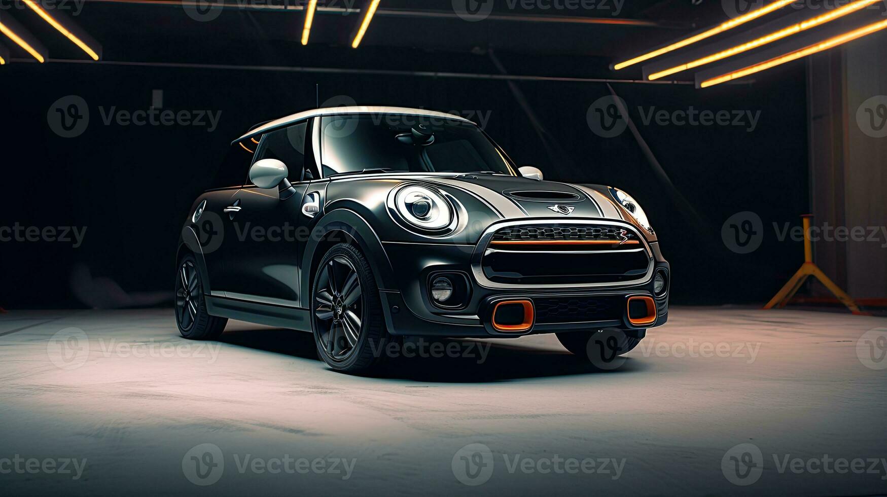 mini cooper photography powerful racing car auto performance show automobile luxury exhibition photo