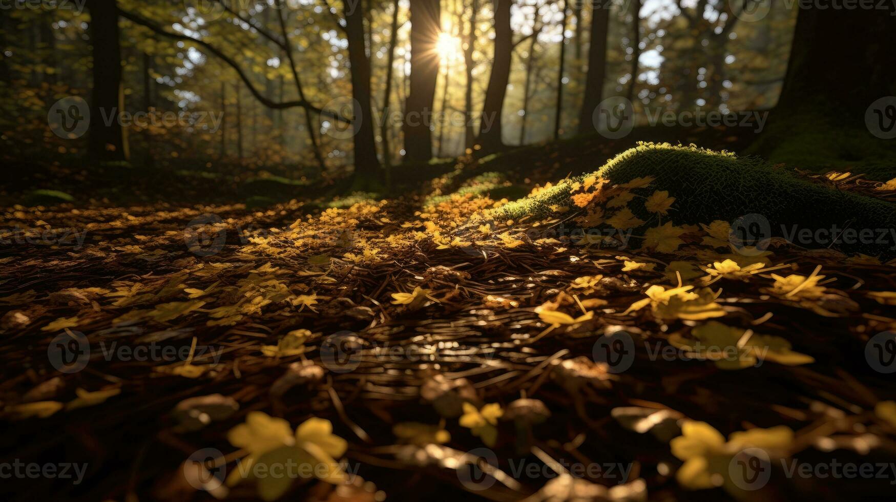 autumn orange tree falling peaceful landscape freedom scene beautiful nature wallpaper photo