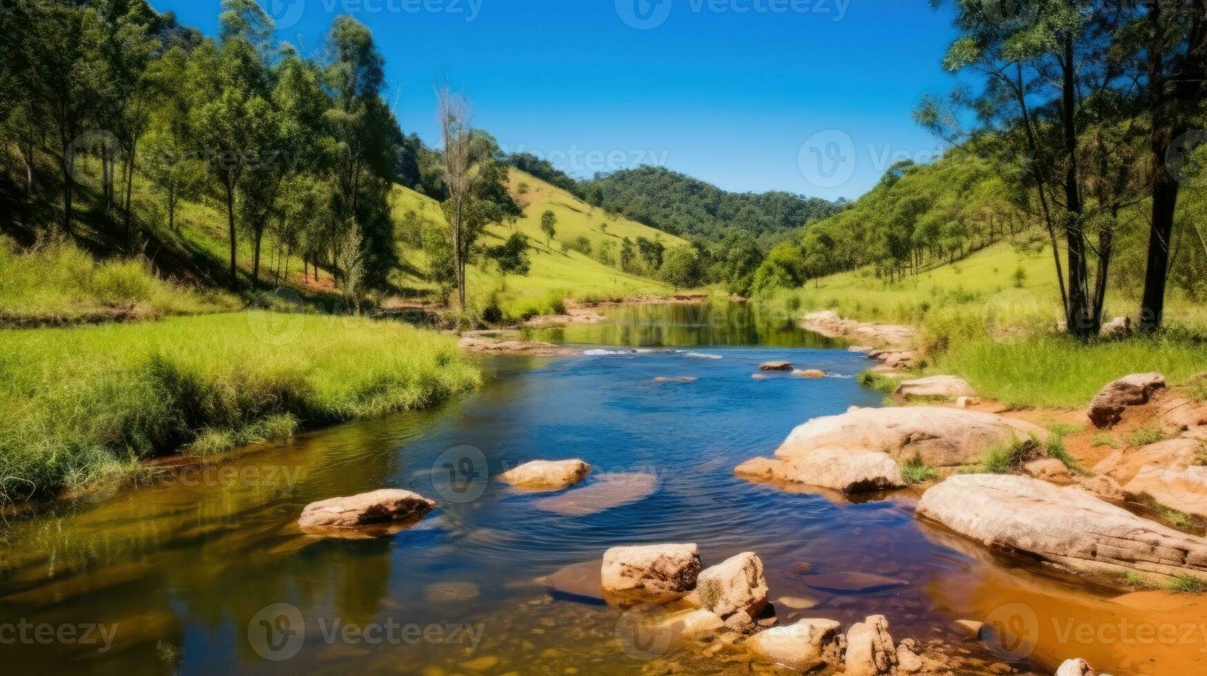 lake bridge silence zen peaceful landscape freedom scene beautiful nature wallpaper photo