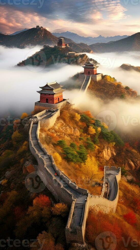 china aerial tower antique pagoda peaceful landscape freedom scene beautiful wallpaper photo