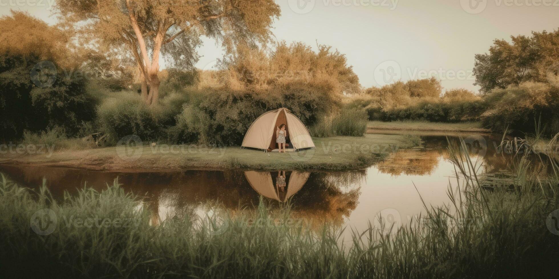 camp sunset tent tranquility grace landscape zen harmony rest calmness unity harmony photography photo