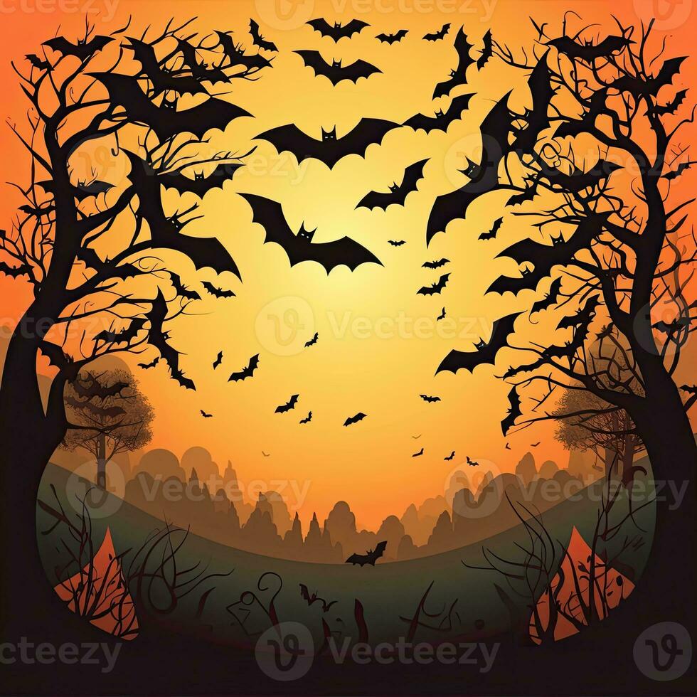 halloween clipart illustration vector tshirt design sticker cut scrapbook orange tattoo photo