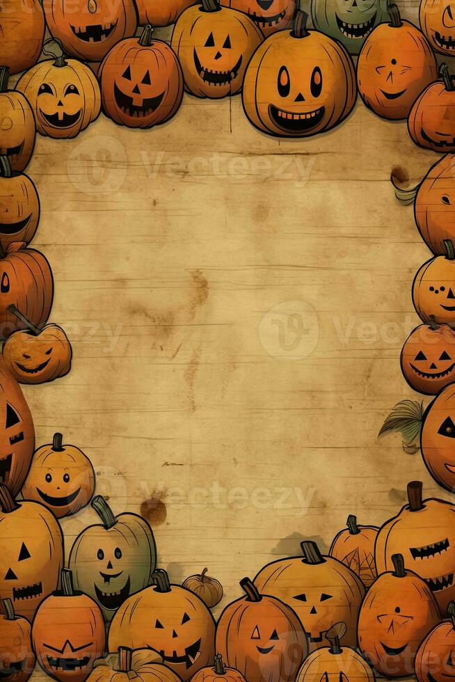 retro vintage worn sheet scrapbook page halloween dirty blank aged parchment paper printable photo