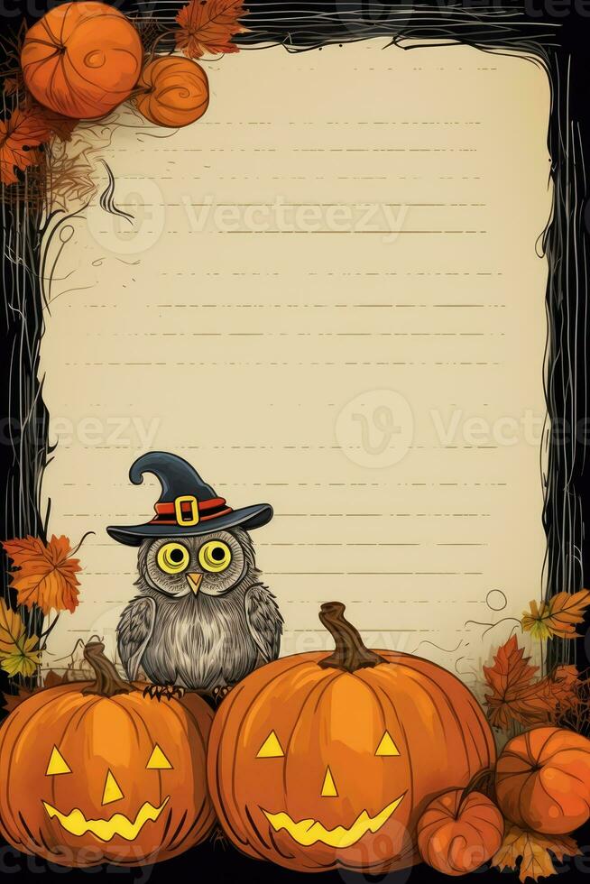 retro vintage worn sheet scrapbook page halloween dirty blank aged parchment paper printable photo