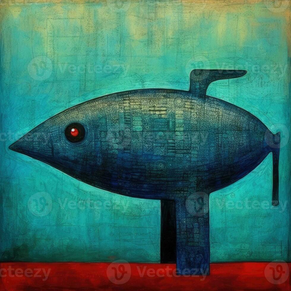 whale cubism art oil painting abstract geometric funny doodle illustration poster tatoo photo