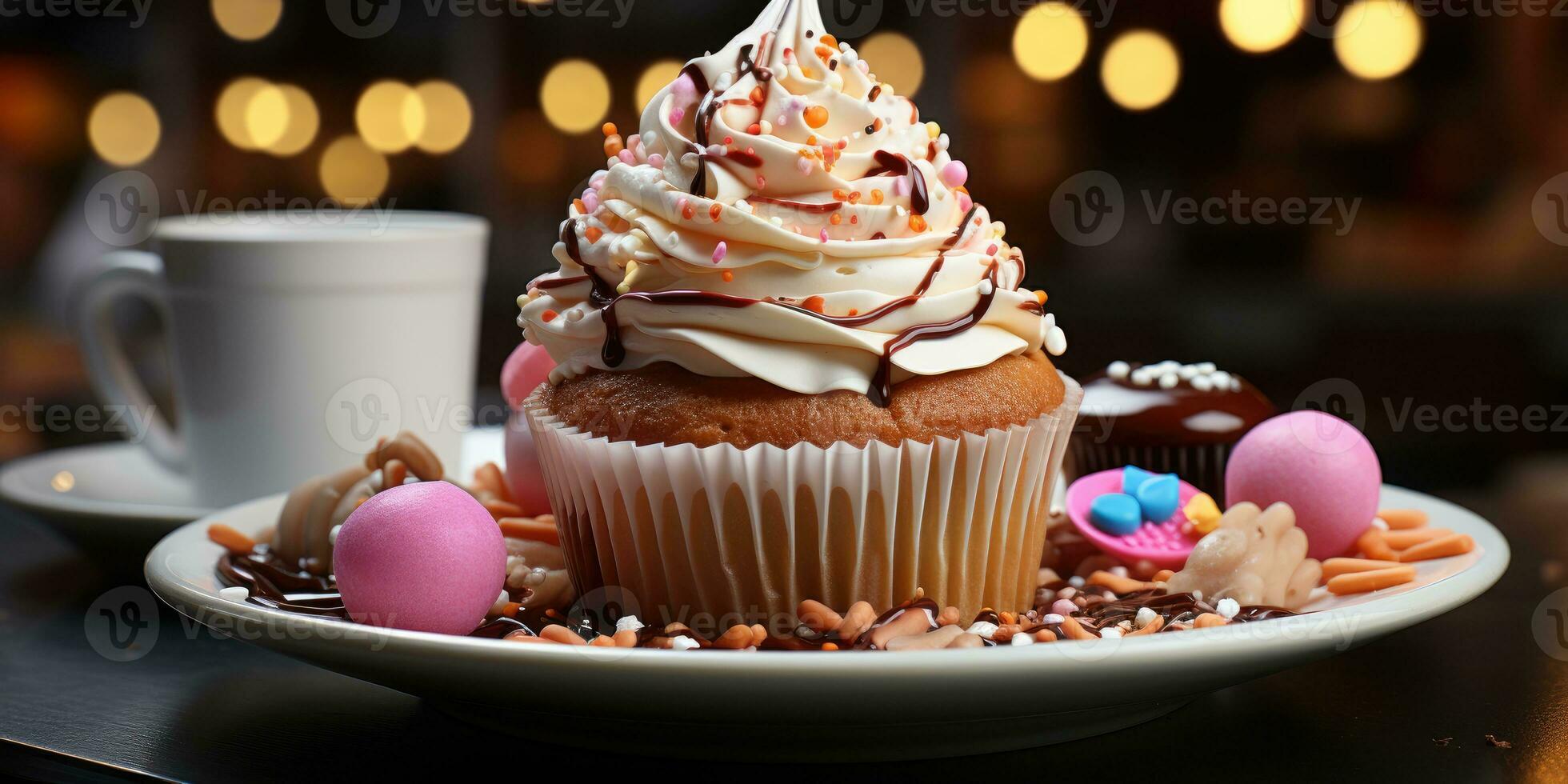 cupcake professional studio food photography social media elegant fabric hot modern ad photo