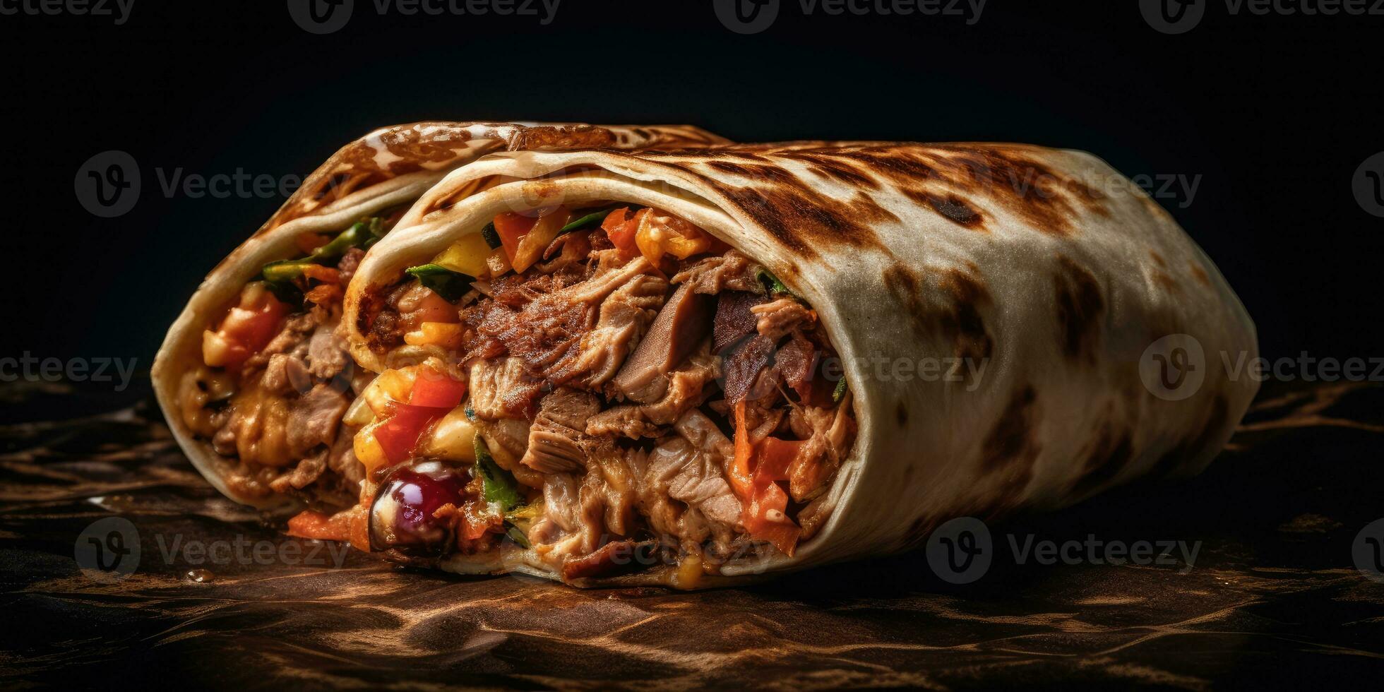 shawarma tacos professional studio food photography social media elegant fabric hot modern ad photo