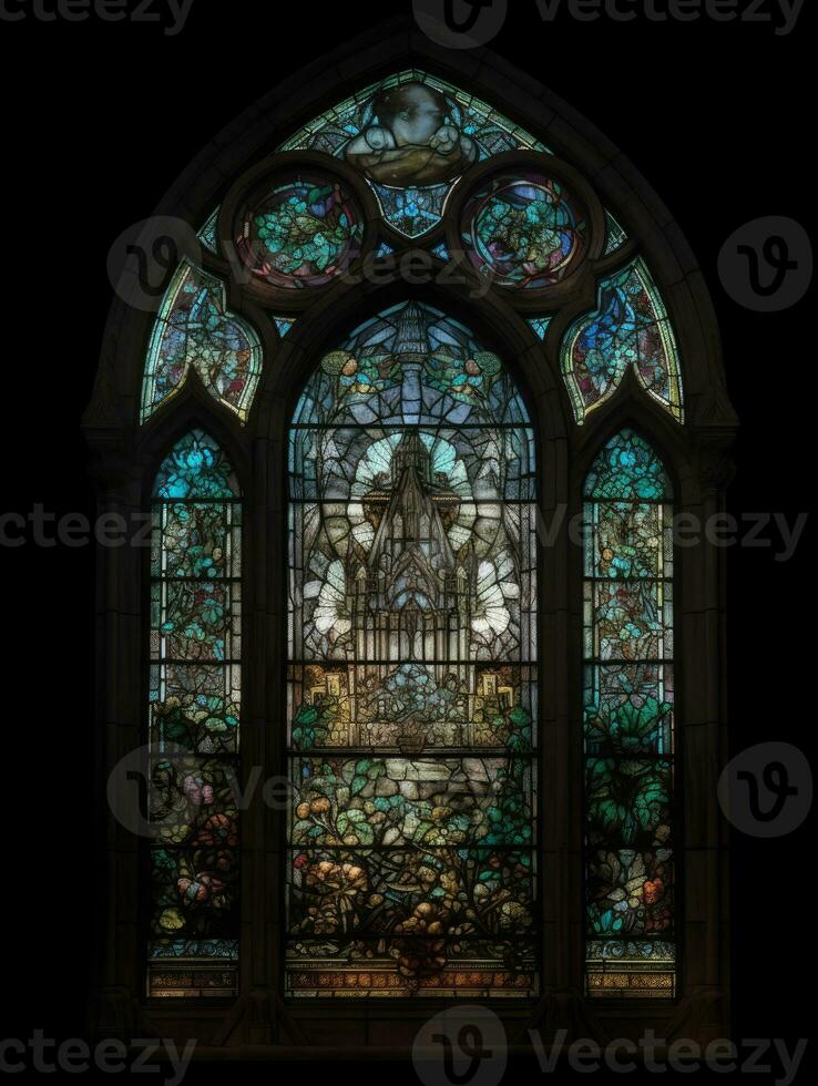 stained glass window mosaic religious collage artwork retro vintage textured religion photo