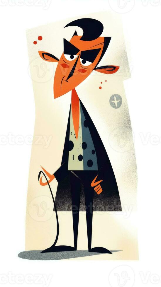 bad guy fairytale character cartoon illustration fantasy cute drawing book art poster graphic photo