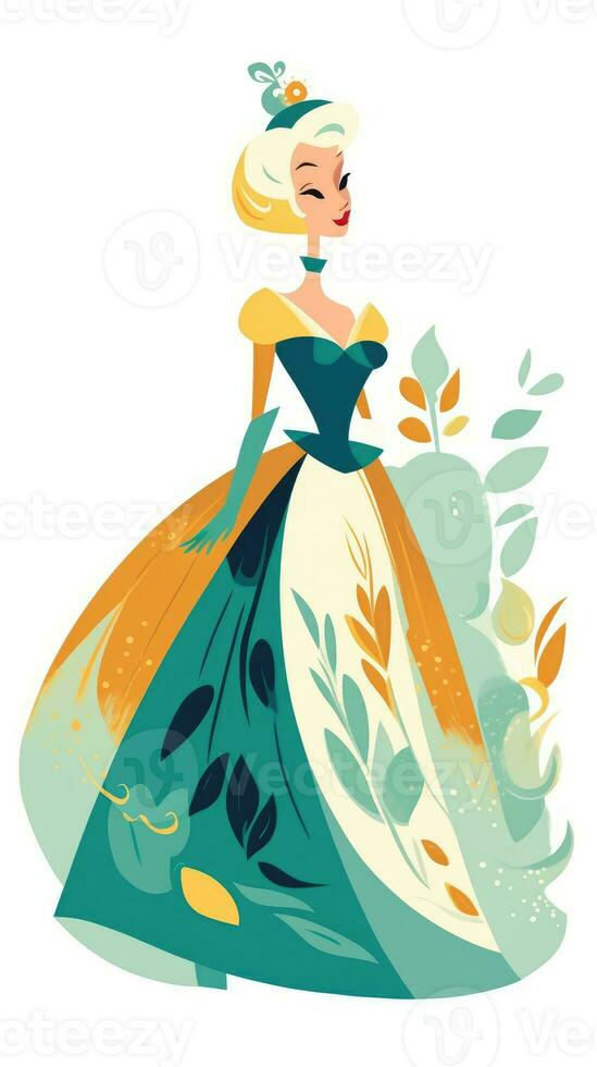 cinderella fairytale character cartoon illustration fantasy cute drawing book art poster graphic photo