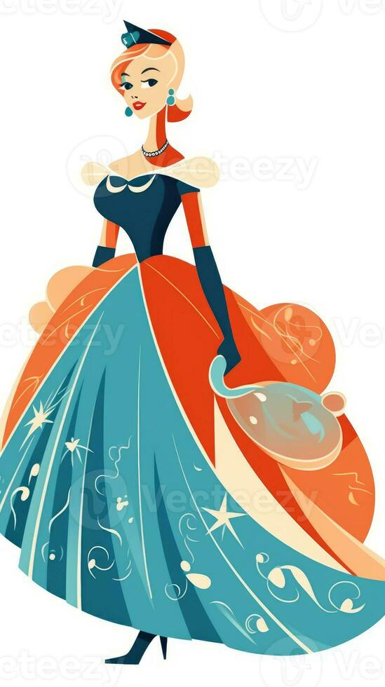 cinderella fairytale character cartoon illustration fantasy cute drawing book art poster graphic photo