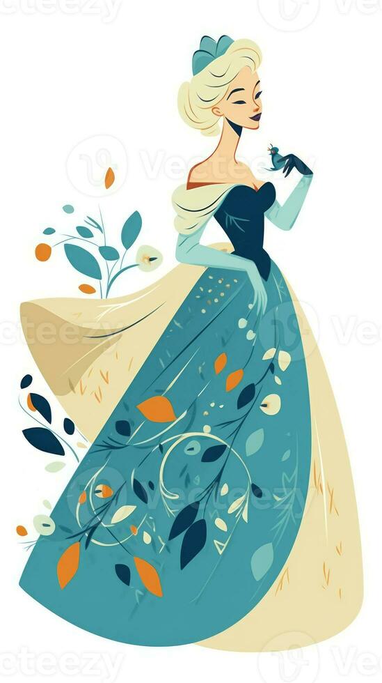 cinderella fairytale character cartoon illustration fantasy cute drawing book art poster graphic photo