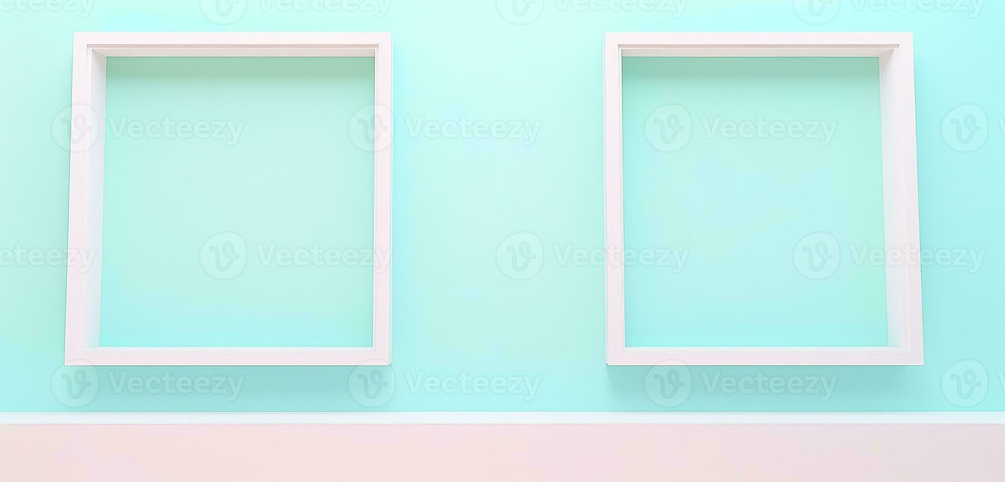 two Blank empty frame poster mockup portfolio living room presentation furniture living room photo