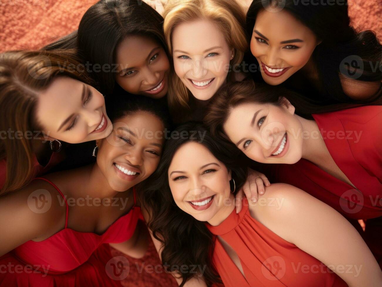 Celebrating the beauty of diverse body shapes and sizes AI Generative photo