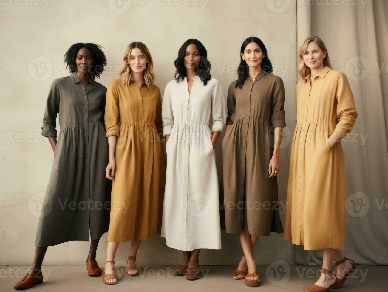 Celebrating the beauty of diverse body shapes and sizes AI Generative photo