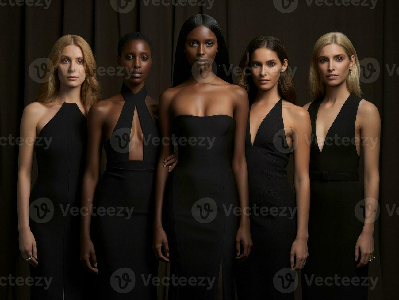 Celebrating the beauty of diverse body shapes and sizes AI Generative photo