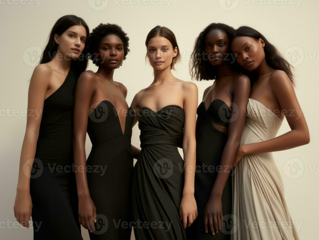 Celebrating the beauty of diverse body shapes and sizes AI Generative photo