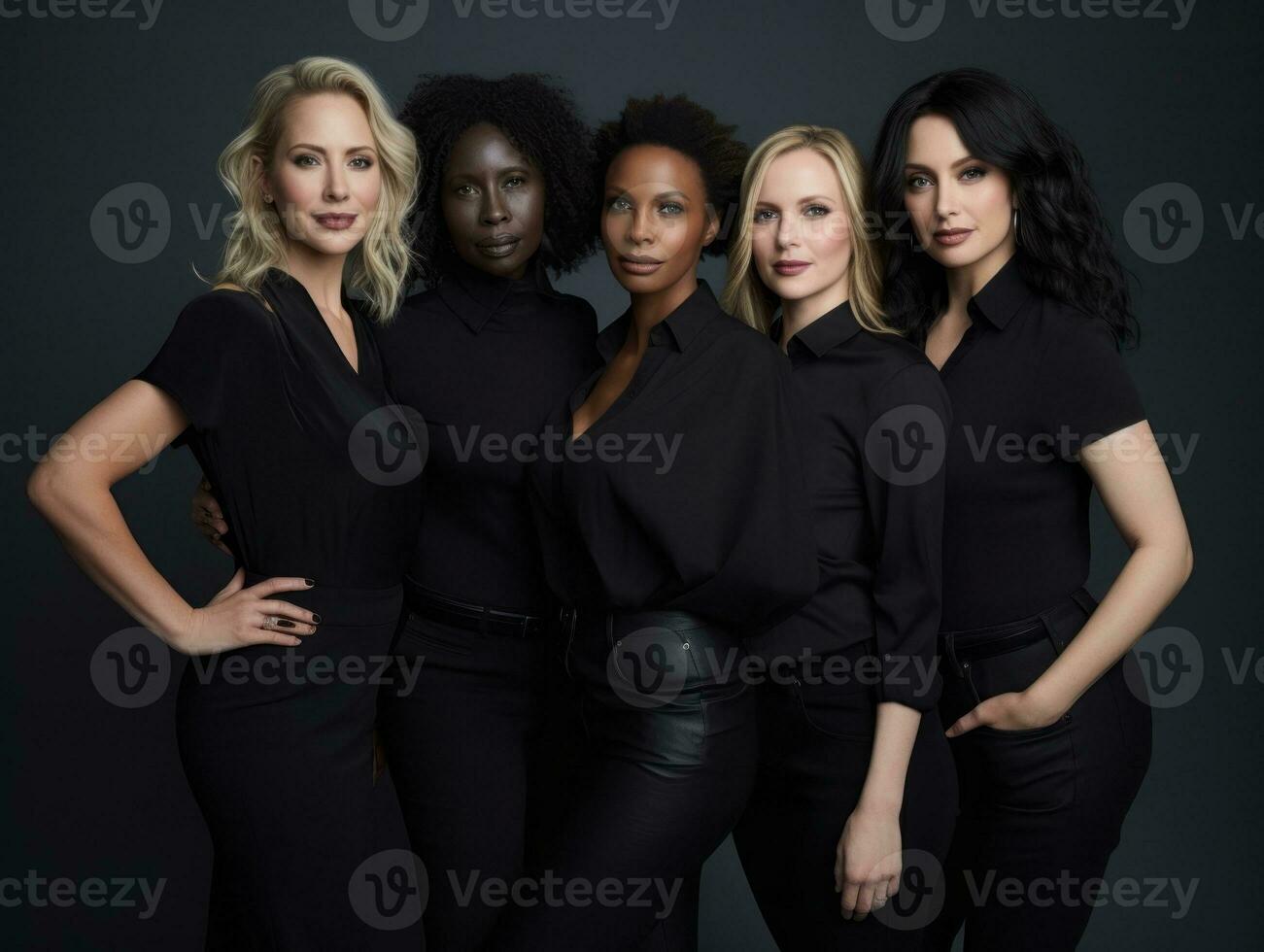 Celebrating the beauty of diverse body shapes and sizes AI Generative photo
