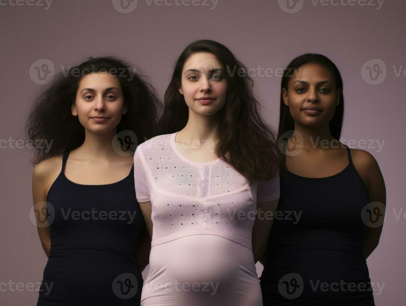 Celebrating the beauty of diverse body shapes and sizes AI Generative photo