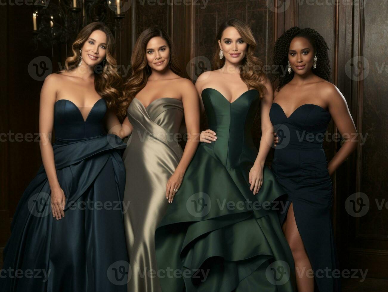Celebrating the beauty of diverse body shapes and sizes AI Generative photo