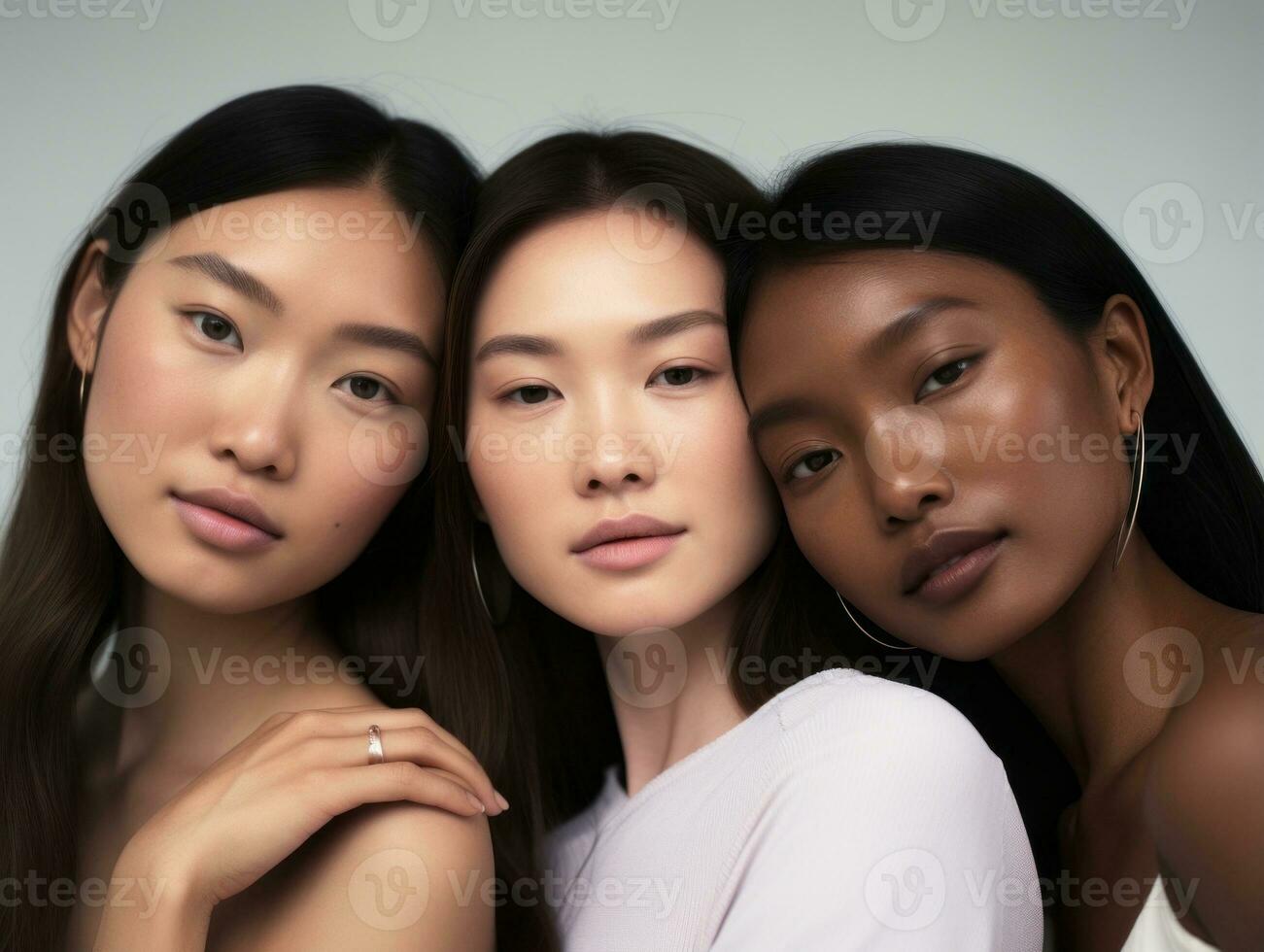 Celebrating the beauty of diverse body shapes and sizes AI Generative photo