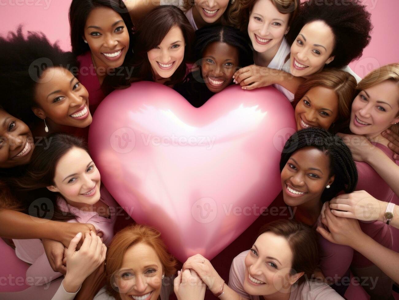 Celebrating the beauty of diverse body shapes and sizes AI Generative photo