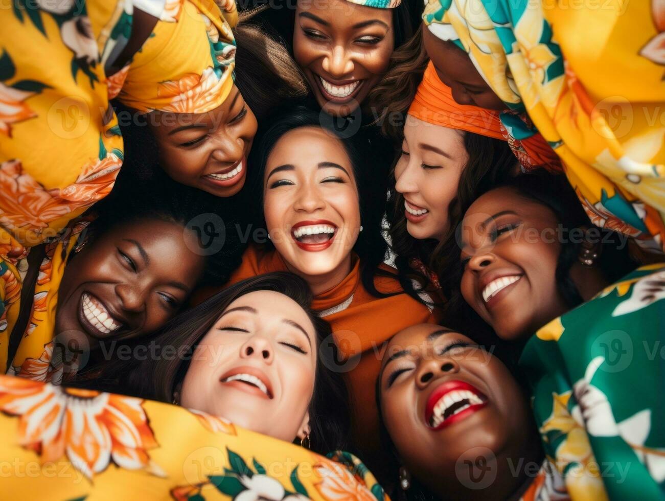 Celebrating the beauty of diverse body shapes and sizes AI Generative photo