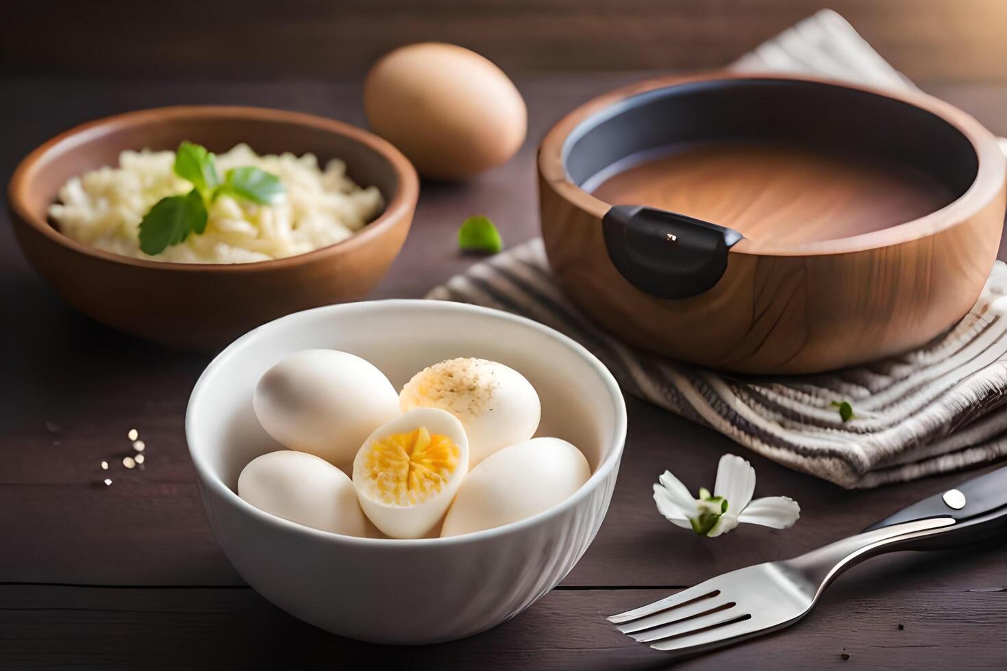how to make boiled eggs. AIGenerated 30053374 Stock Photo at Vecteezy