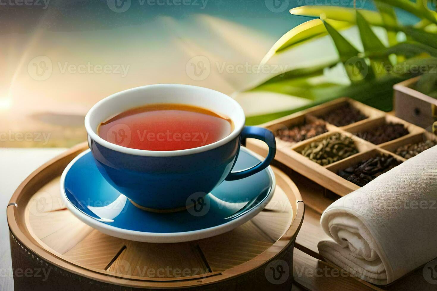 tea is a great way to relax and unwind. AI-Generated photo