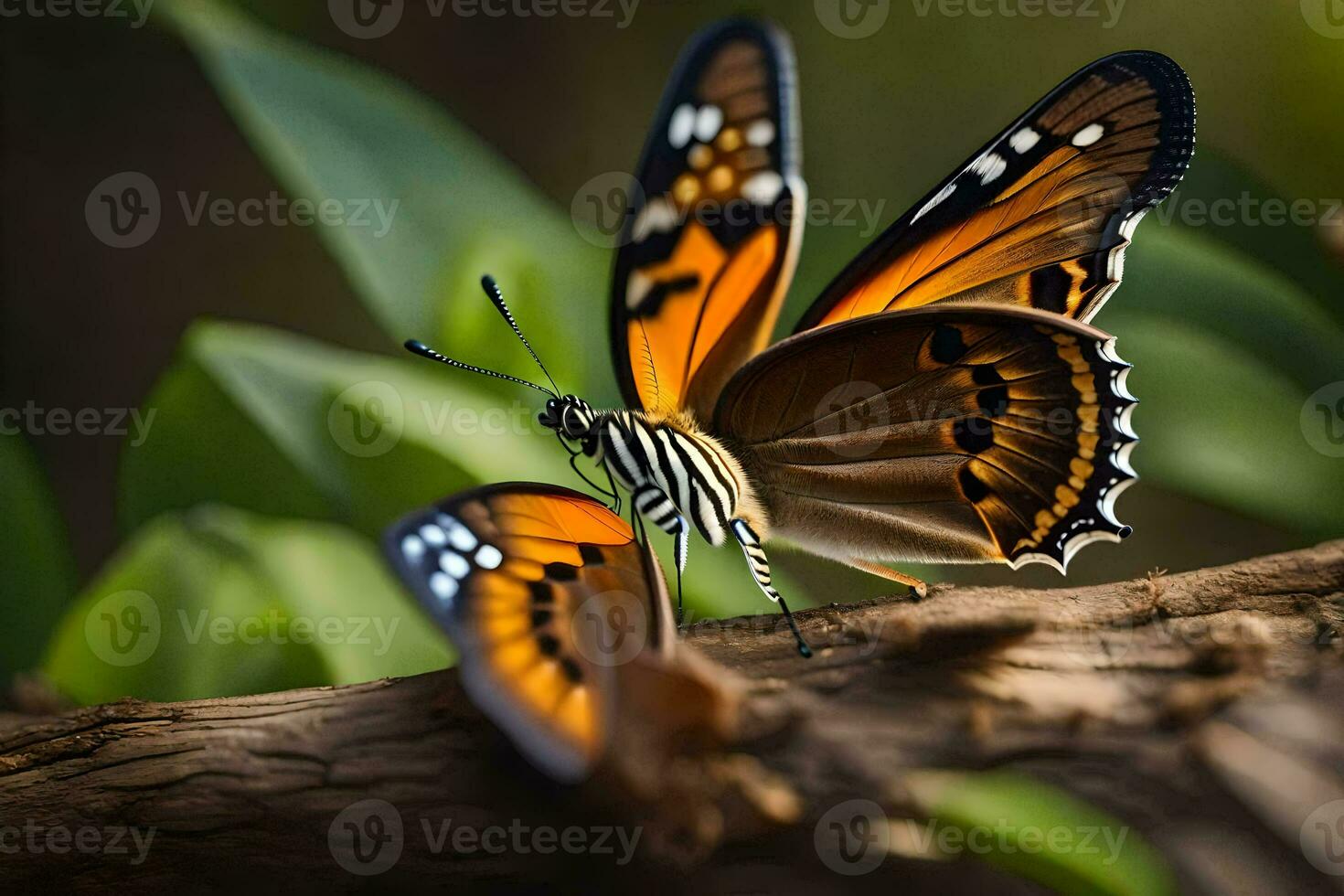 butterfly, the sky, the sun, the green, the butterfly, the nature,. AI-Generated photo
