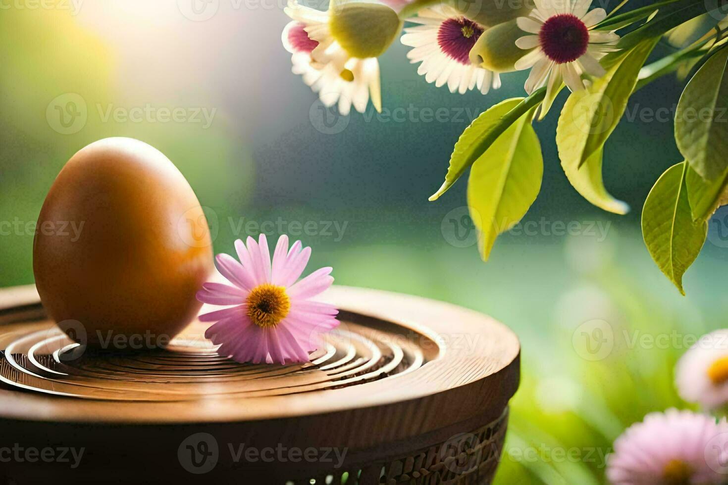 the easter egg is a symbol of rebirth and renewal. AI-Generated photo