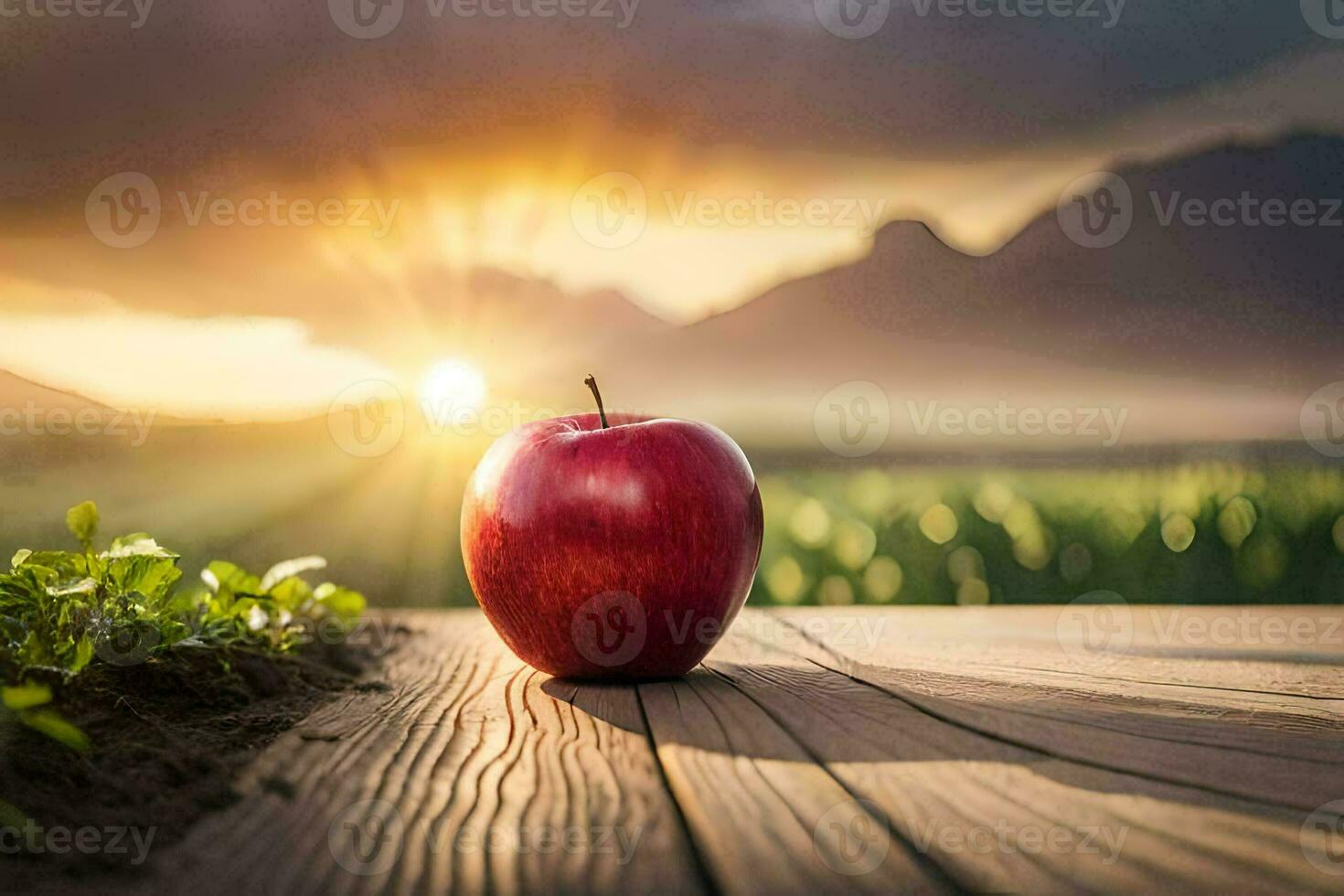 the apple is the symbol of the apple tree. AIGenerated 30153244 Stock